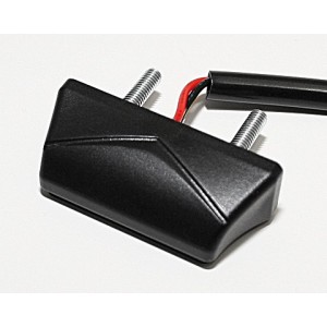 Osvětlení SPZ na motorku black