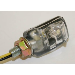 Osvětlení SPZ na motorku black SHIN YO