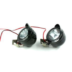 Přídavné LED světla na motorku 12V.