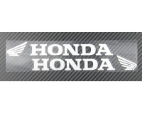 Samolepka Honda, 3M, reflexní, stříbrná.