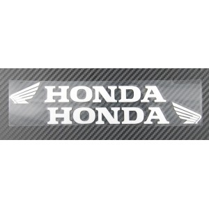 Samolepka Honda, 3M, reflexní, stříbrná.