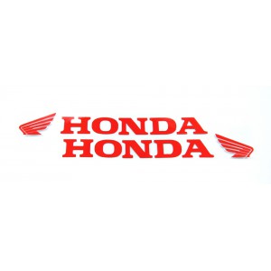 Samolepka Honda, 3M, reflexní, červená