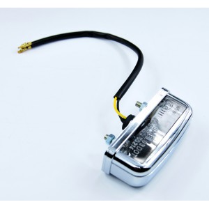 Osvětlení SPZ na motorku, BMW a jiné. Chromové.