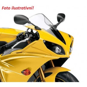 Přední plexi na motorku YAMAHA - YZF R6, YZF R1.