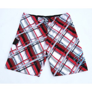 Pánské kraťasy BILLABONG vel.38, bílo růžové.