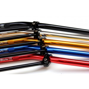 Motocyklové řidítka s hrazdou, MX100, vysoké.