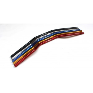 Řidítka na motorku, naháče 22 mm vysoké-rovné.