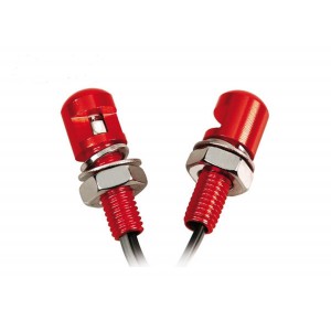 Univerzální osvětlení spz červené, Viti Con, Lampa