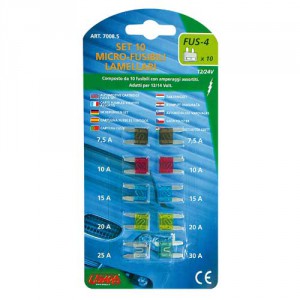 Pojistky mečové, micro, Lampa 70085