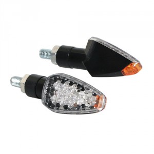Led blinkr na motorku Tuareg black, Lampa 90098