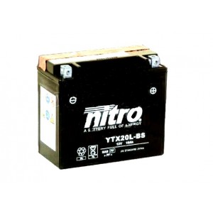 Baterie na motorku, YTX20L-BS