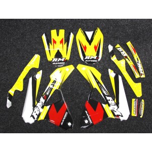 Polepy Suzuki RMZ 450 2007, Blackbird racing.