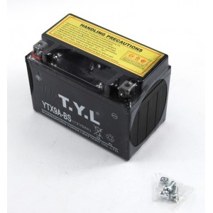 Baterie YTX9A-BS 8Ah 12V, gelová na motorku