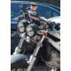Přední světlo na motorku, Double Black.