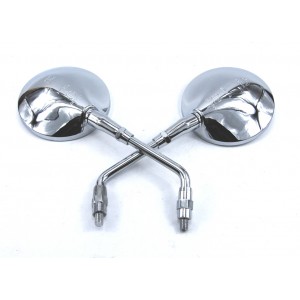 Zrcátka Honda CB, Chromové.