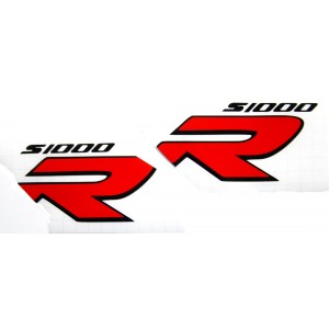 Polepy BMW S 1000 R na boční plasty.