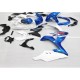 Suzuki Gsxr 1000 2009-2014 kompletní kapoty - lakované