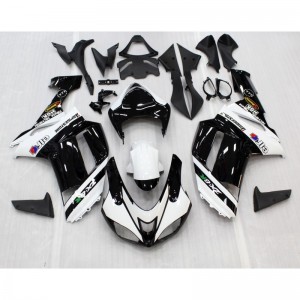 Kawasaki ZX-6R 2007-2008 kompletní kapoty - lakované