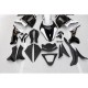 Kawasaki ZX-6R 2007-2008 kompletní kapoty - lakované