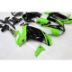 Kawasaki ZX-6R 2007-2008 kompletní kapoty - lakované
