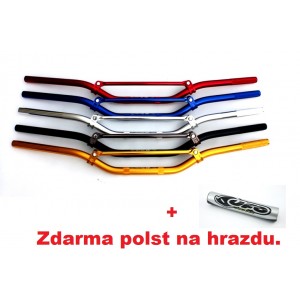 Řidítka na motorku s hrazdou s polstrem ZDARMA.