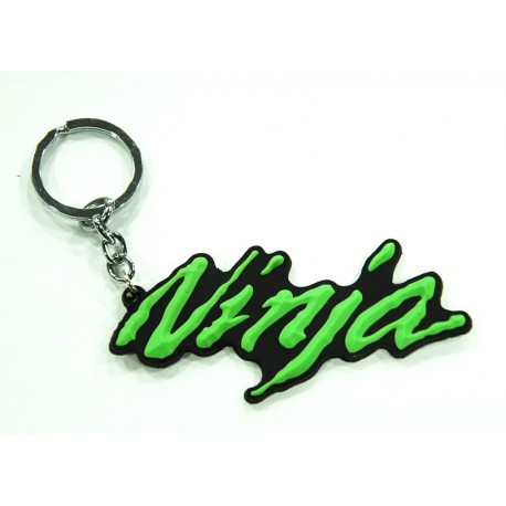Přívěšek na klíče Kawasaki NINJA-zelený.